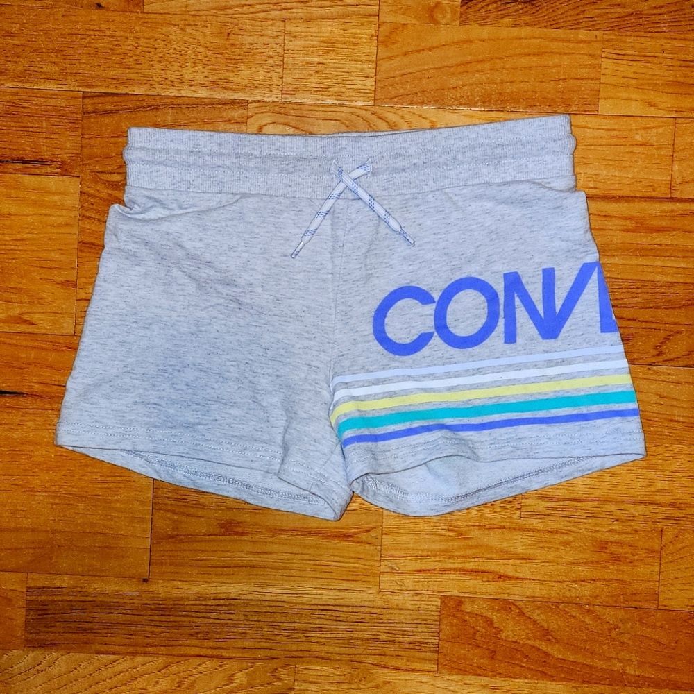 Converse Gray Girls Shorts Size XL